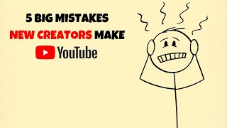 Top 5 Mistakes New YouTubers Make (And How to Fix Them Fast!)