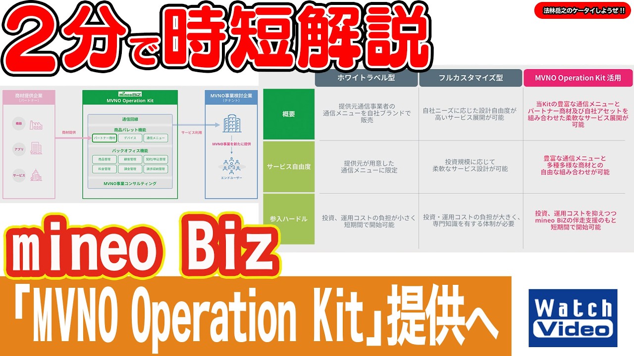 mineo Biz to offer 
