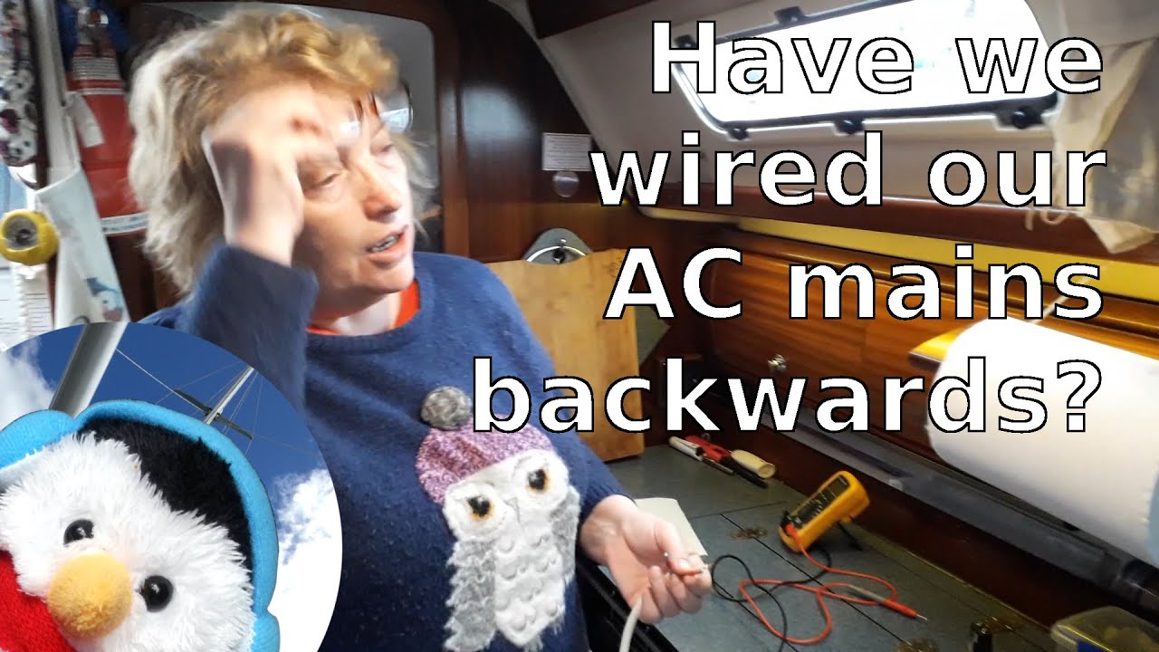 Sailing Northern Ireland - AC wiring and testing on our sailboat - Ep. 170