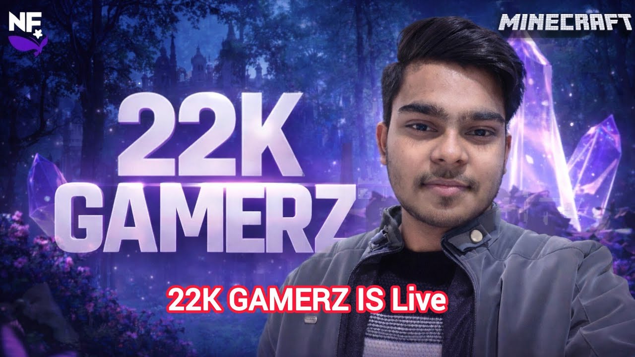 🔴 LIVE | Minecraft Survival 😱 Hardcore Gameplay | Hindi | 22K Gamerz 
