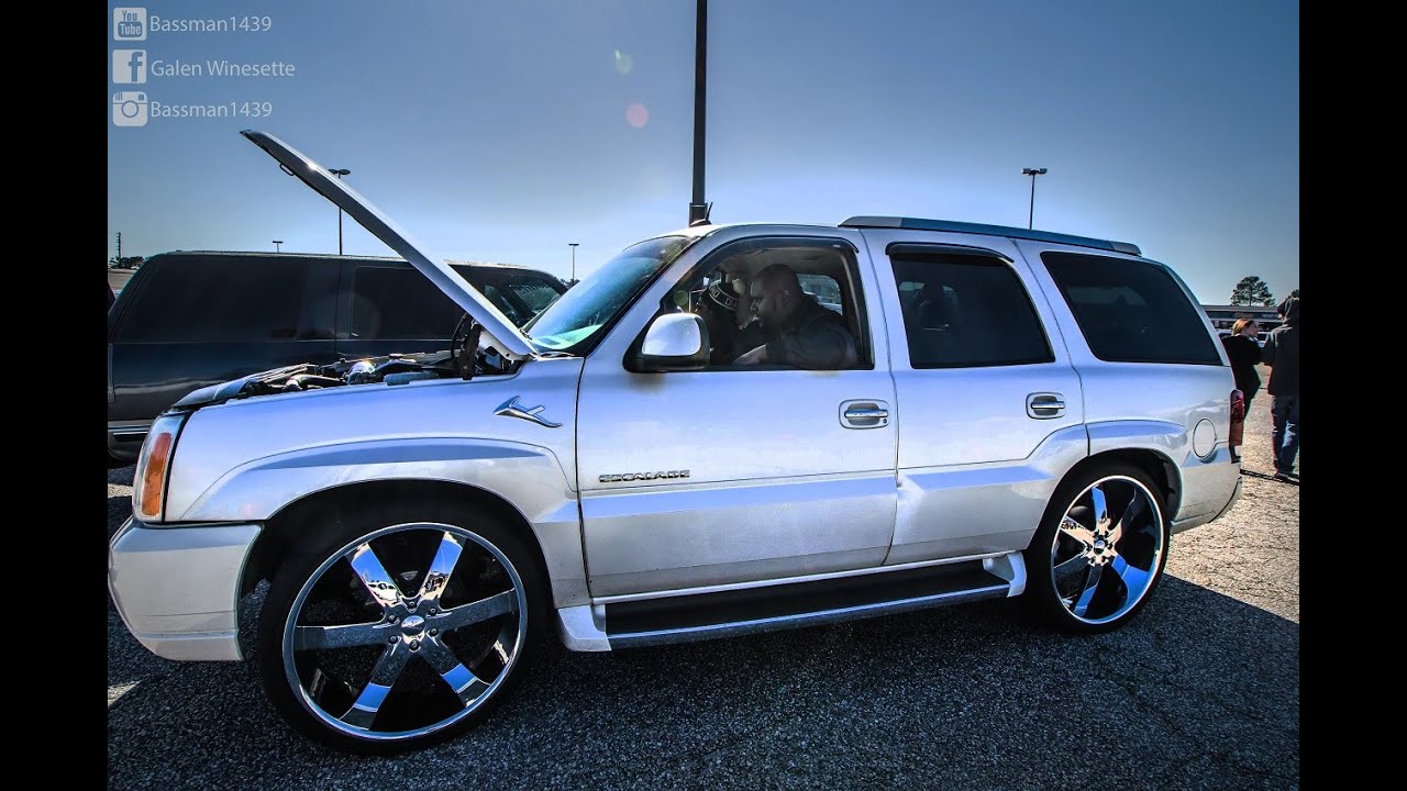 JUSTIN IRBY'S 4 AMERICAN BASS XFL 12'S ON A TARAMP HD8000 DOING WORK IN THE CADDY