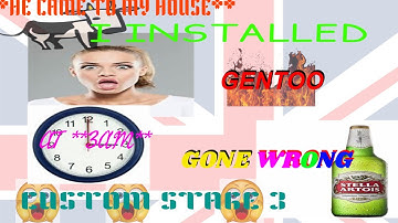 Creating My Own Gentoo x86 LLVM/Musl Stages - Part 1