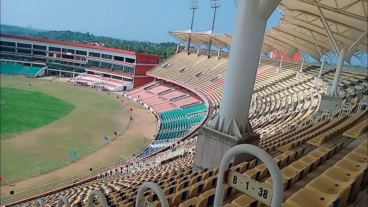 green field stadium trivandrum over view YouTube