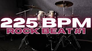 225 BPM - Rock Drum Beat - Loop 1