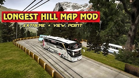 NEW LONGEST HILL MAP MOD 🗾| EXTREME & VIEW POINT| V3.7.1  | FULL DETAILED VIDEO
