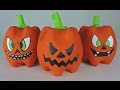 COMO HACER CALABAZAS DE HALLOWEEN CON BOTELLAS PLASTICAS