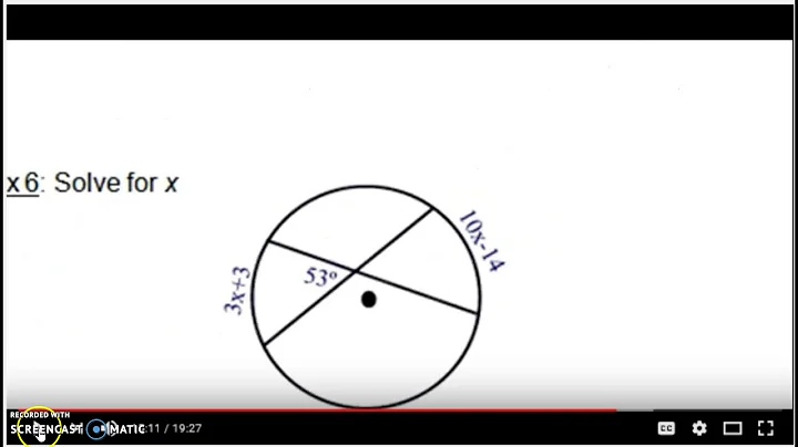 Lesson 4.08 (1) Angles Inside Circle
