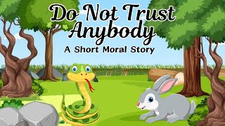 Do Not Trust Anybody | Short Story | Short Moral Story In English | Short Story For Kids