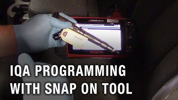 Duramax Flow Rate (Injector Quantity Adjustment) Programming with Snap On Scan Tool