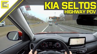 2021 Kia Seltos Sx Turbo - Highway Pov Test Drive Driving Impressions