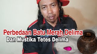 Perbedaan Batu Merah Delima Dan Mustika Tetes Delima
