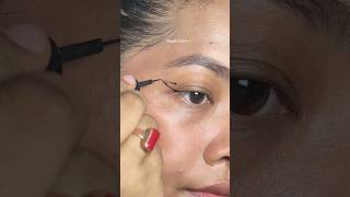Simple Eyeliner Tutorial for Beginners 💕 Makeup tips @callmejumi#ytshorts #eyeliner #makeup #diy
