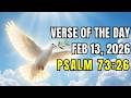 Verse Of The Day 13 February 2026 Psalm 73 26