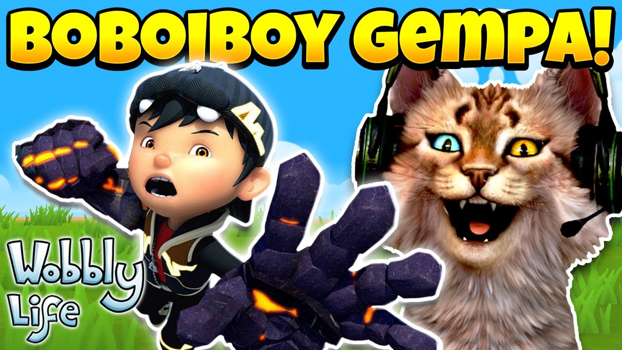 BOBOIBOY GEMPA VERSI LETOY MELAWAN PEJAHAT WOBBLY !! 😹 - Wobbly Life Indonesia