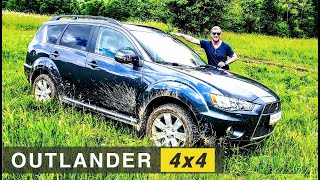 H A S Z N Á L T T E S Z T: 2011 Mitsubishi Outlander 4x4 | 2.2 DI-D 156 HP 380 Nm | #pov test drive