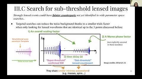 Srashti Goyal | Search for signatures of gravitational wave lensing