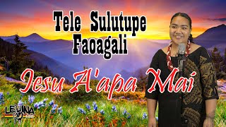 Video-Miniaturansicht von „Faoagali Tapunu'uolenu'u ikenasio - Iesu A'apa Mai feat. Tele Sulutupe Faoagali (Lyric Video)“