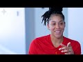 In The Paint with The Las Vegas Aces: Candace Parker sits with Chelsea Gray Part I