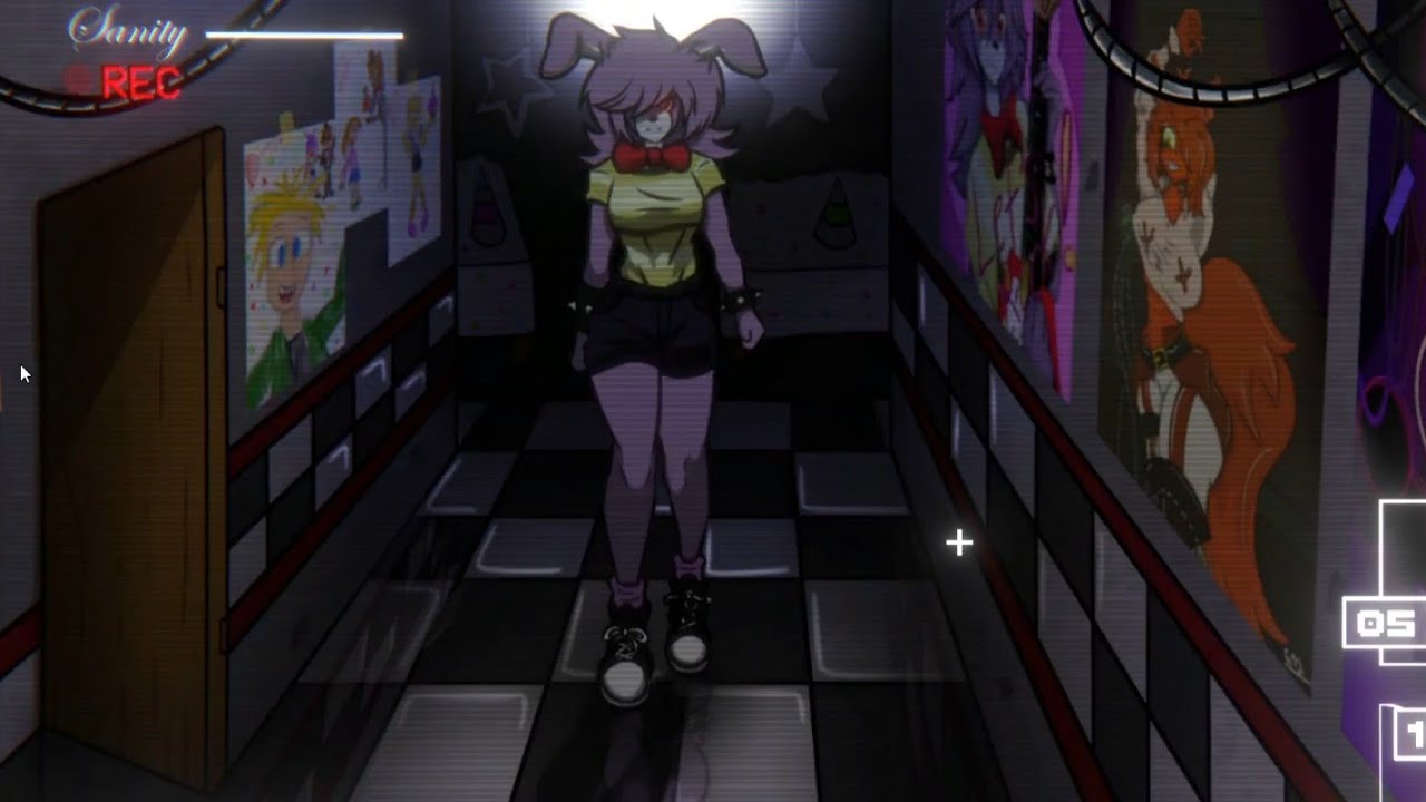 The FNAF Anime Girls get FREAKY.. (Five Nights in Anime Reborn