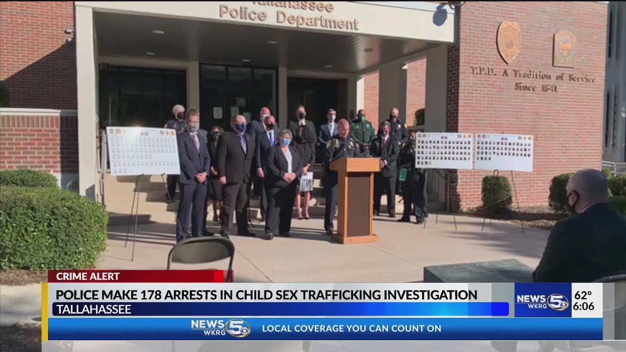 VIDEO: City of Tallahassee Police Department announce 178 arrests in