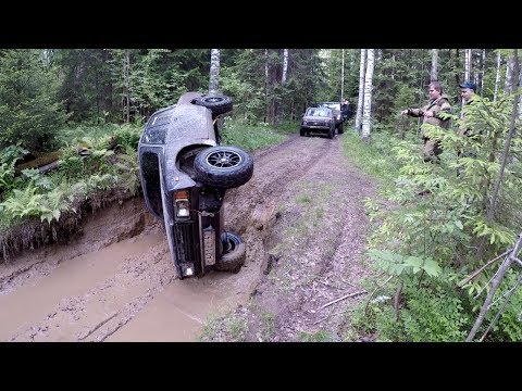 Жига против джипов в боевых условиях