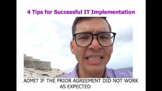 4 Tips for Successful IT Implementation