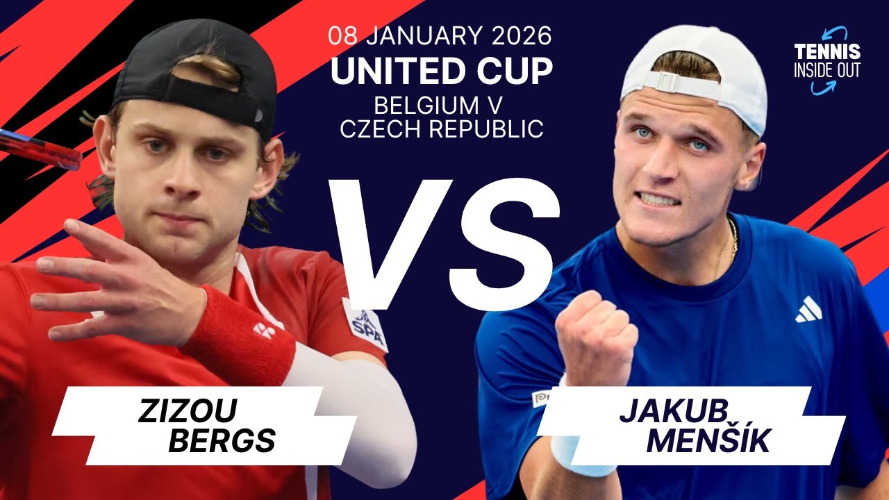 Bergs v Menšík United Cup 2026