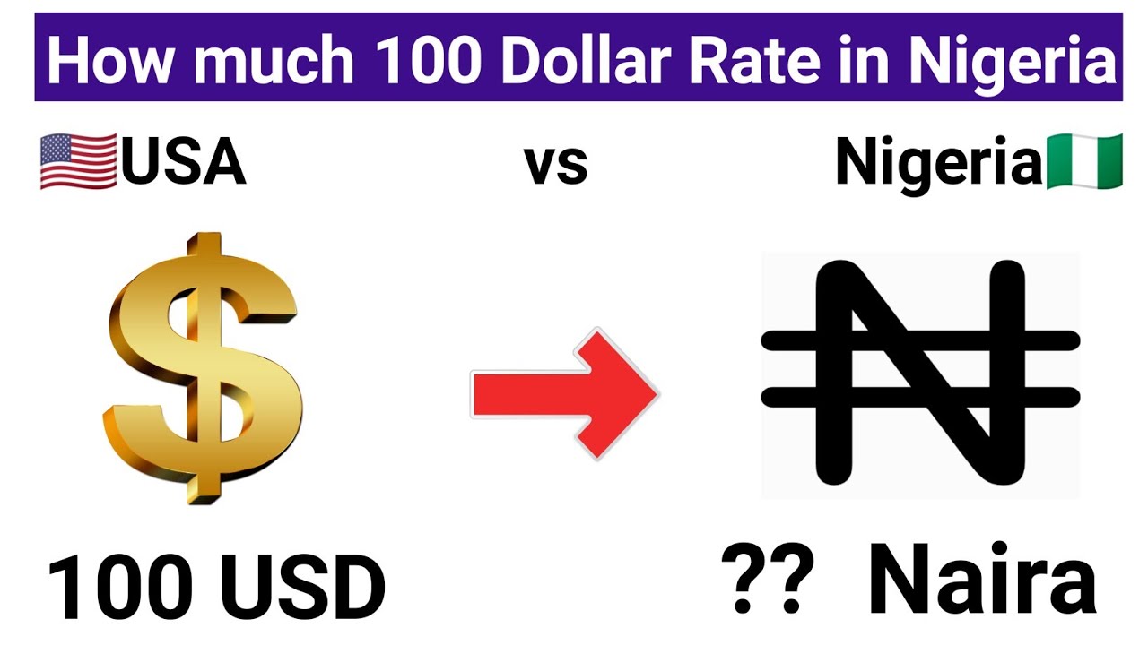 100 Dollar In Nigerian Naira | Hundreds Us Dollar Rate In Nigeria | Dollar Rate In Nigeria