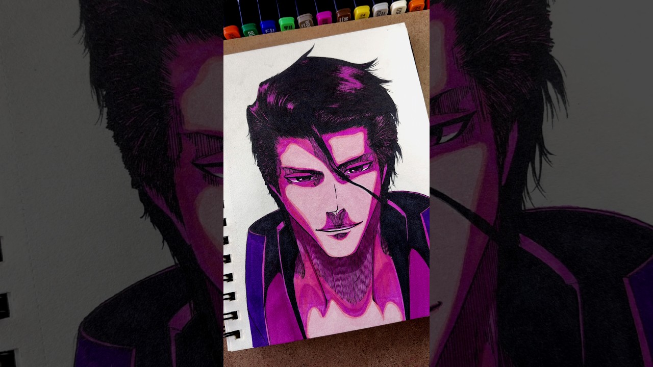 bleach drawing 'Aizen Sousuke' artwork