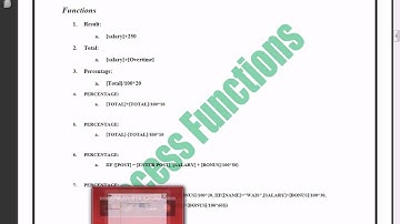 Access 2013 Query Function  By Dr Abdul Raqeeb Afzali