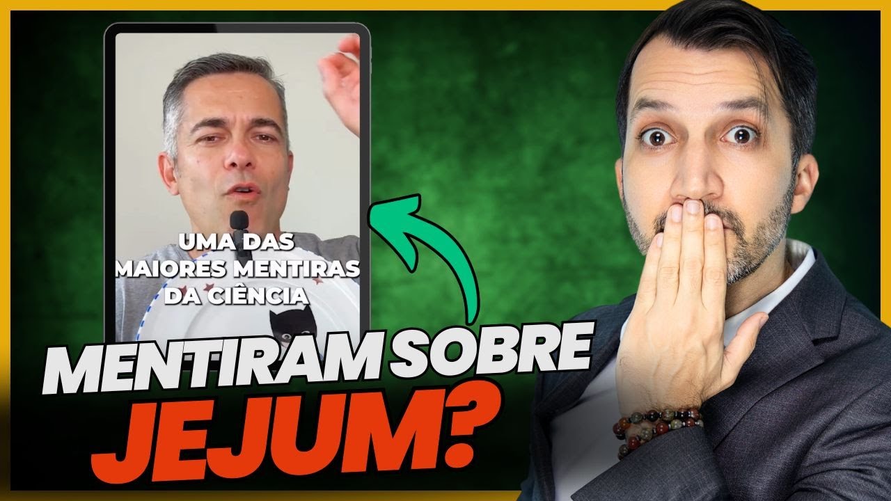 Jejum NÃO funciona? Eu vi o vídeo e te mostro a verdade! - Dr Jon Marins