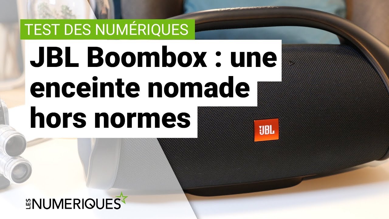 Test JBL Boombox : une enceinte nomade hors normes - Les Numériques