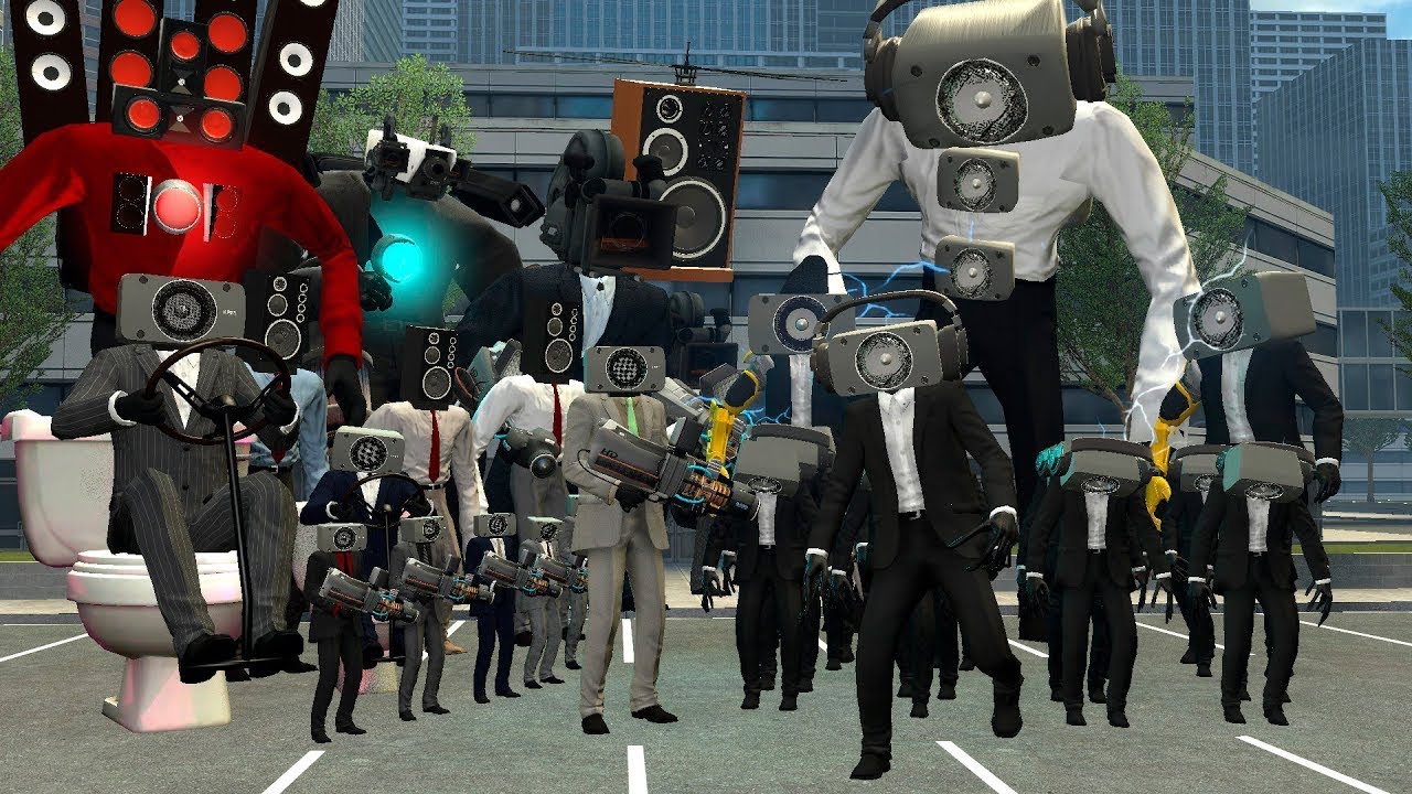 Skibidi Toilet vs OP Admin Powers – Who Wins in GMod?