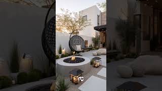 Modern landscaping meets ultimate relaxation