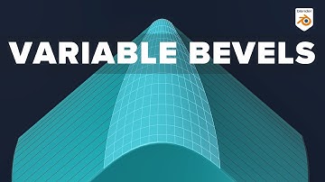 Bevel Like THIS in Blender (Variable Radius Fillets Tutorial)