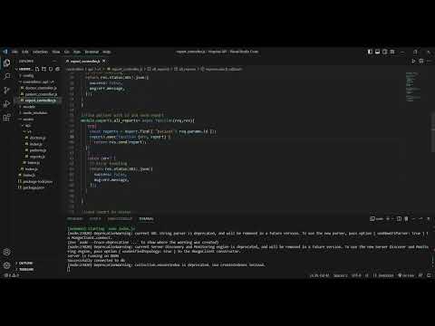 Hospital API Backend coding ninjas Skill Test