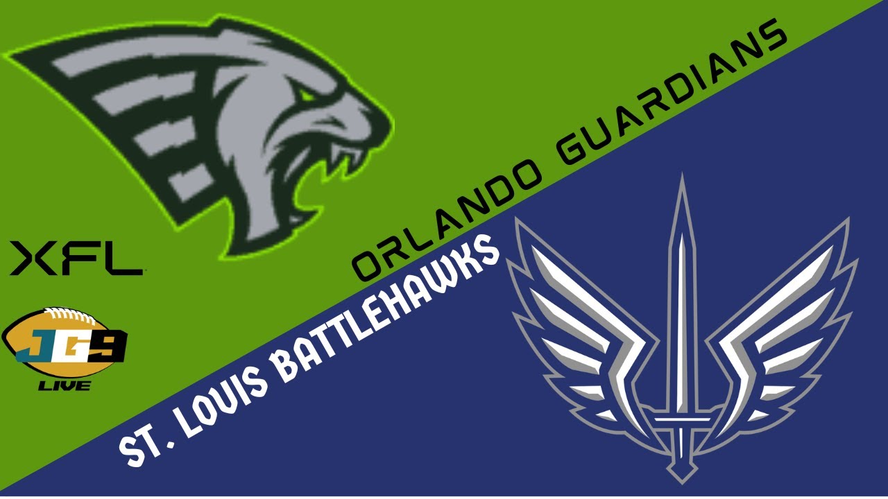 XFL LIVE STREAM: Orlando Guardians at St. Louis Battlehawks - YouTube