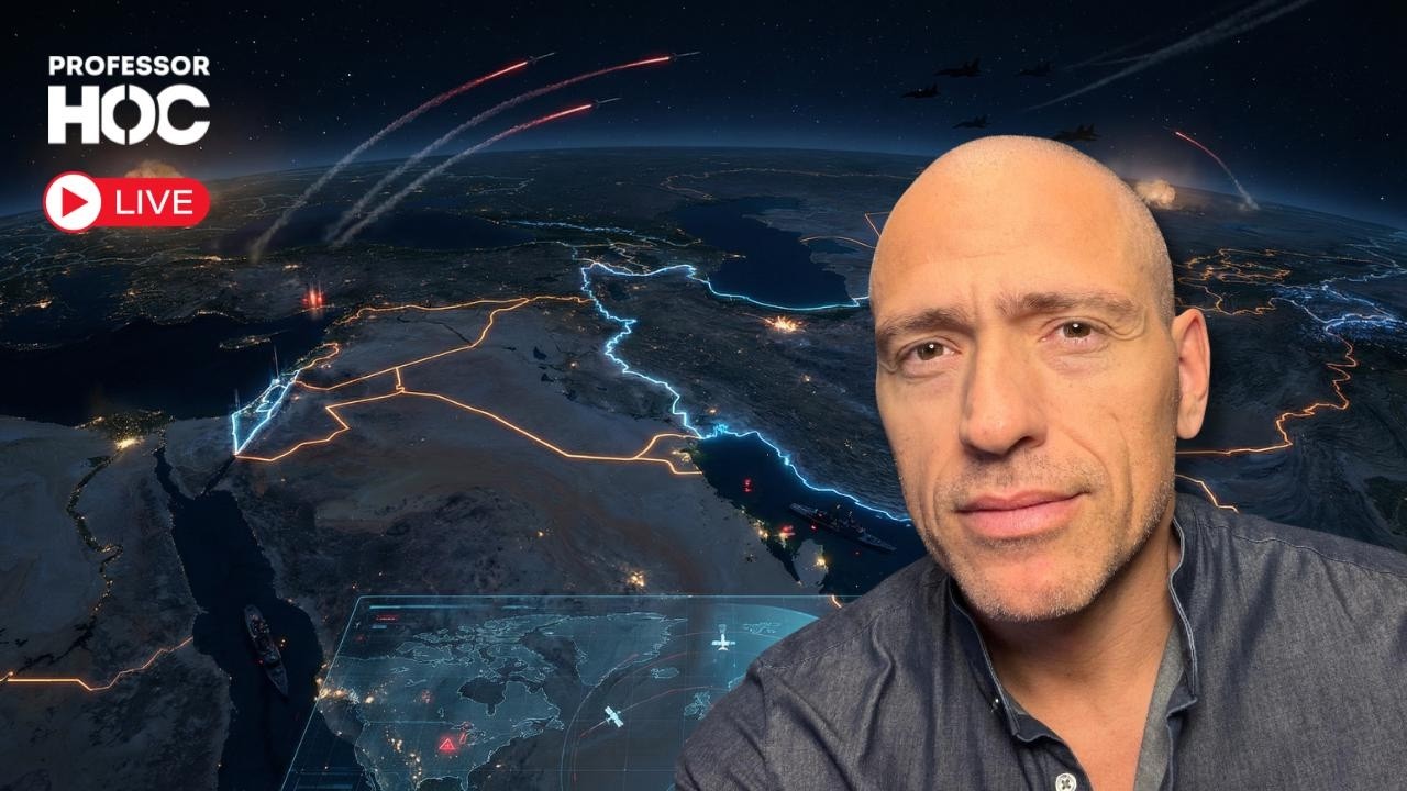 URGENTE - GUERRA ESCALA E ENGLOBA TODO O ORIENTE MÉDIO I Professor HOC