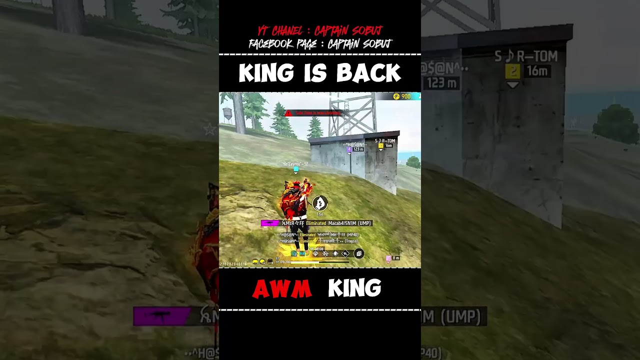 double sniper gameplay free fire 