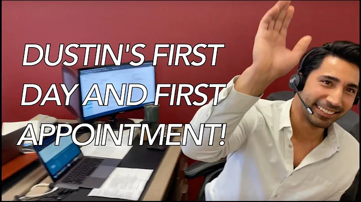 Dustin's First Day and First Appointment!
