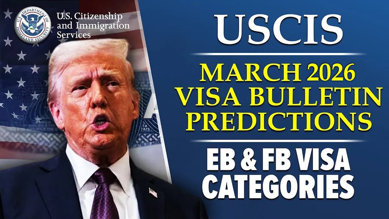 Прогнозы по визовому бюллетеню за март 2026 года: категории виз EB и FB | Госдепартамент США | Сл...