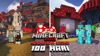 100 Hari Minecraft Tapi di Mushroom Biome (Part 1) - Duo Minecraft 100 hari
