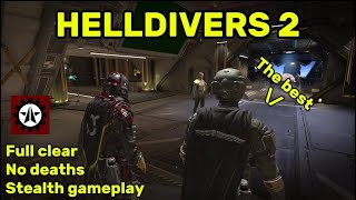 Playing with the BEST Stealth diver(Super Helldive)