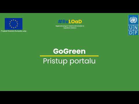 GoGreen Admin Portal #1 - Pristup Portalu