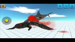 animal revolt battle simulator mega shark vs crocodile screenshot 5