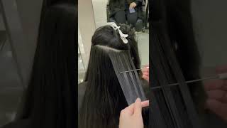 Hair Highlights Sectioning