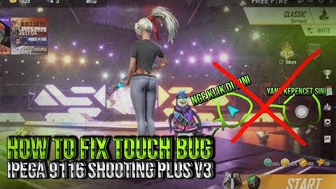 SHOOTING PLUS BUG TOUCH IN IPEGA 9116⁉️ SEE THIS VIDEO ✅