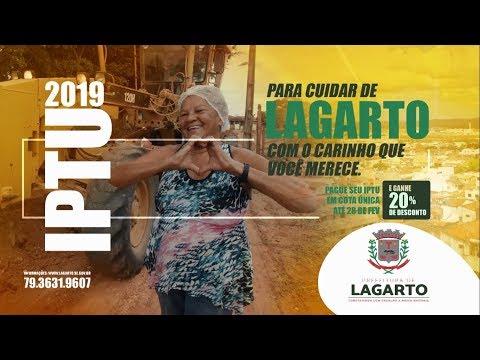 Campanha: IPTU 2019 - Cidade de Lagarto