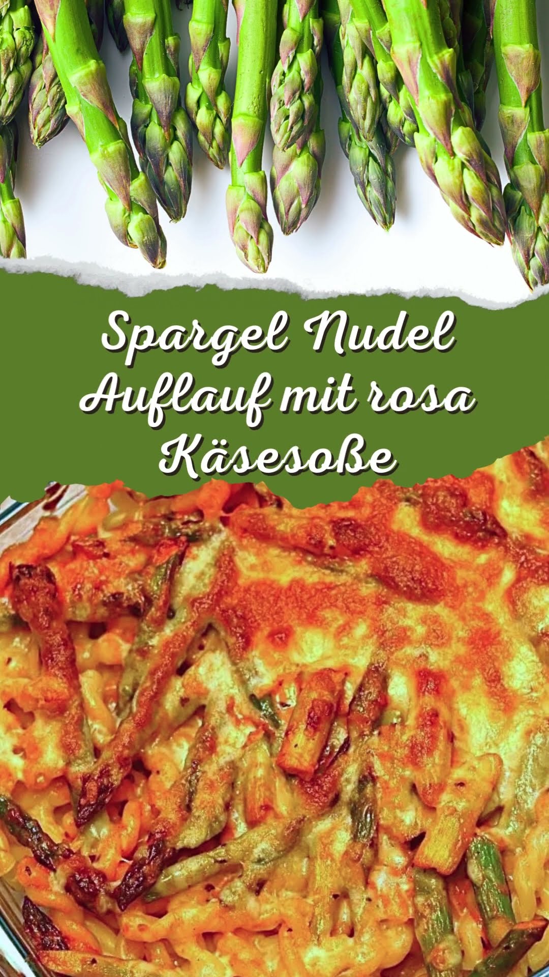 Leckerer Spargel Nudel Auflauf mit rosa Käsesoße Rezept - YouTube Leckerer Spargel Nudel Auflauf mit rosa Käsesoße Rezept - YouTube