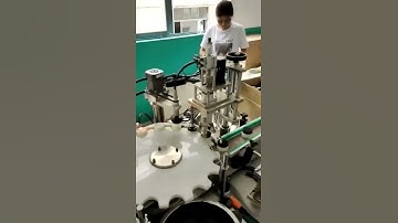 Cosmetic cream jar filling and capping labeling machine